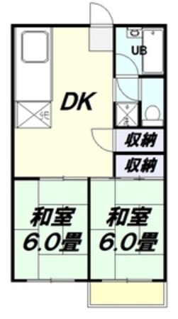 コスモハイツの物件間取画像